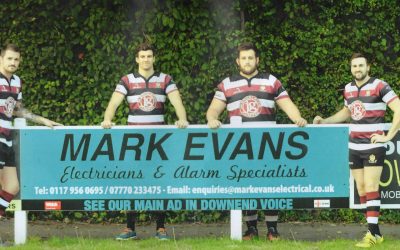 Mark Evans Sponsors Cleve Rugby Club